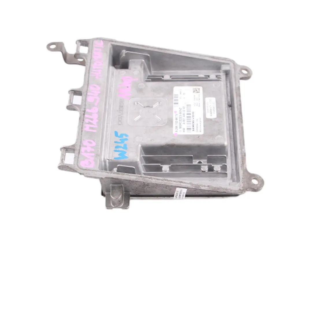Mercedes W245 B170 M266.940 116HP Engine Unit Module ECU Automatic - SKU A2661536679 - Part number A2661536679