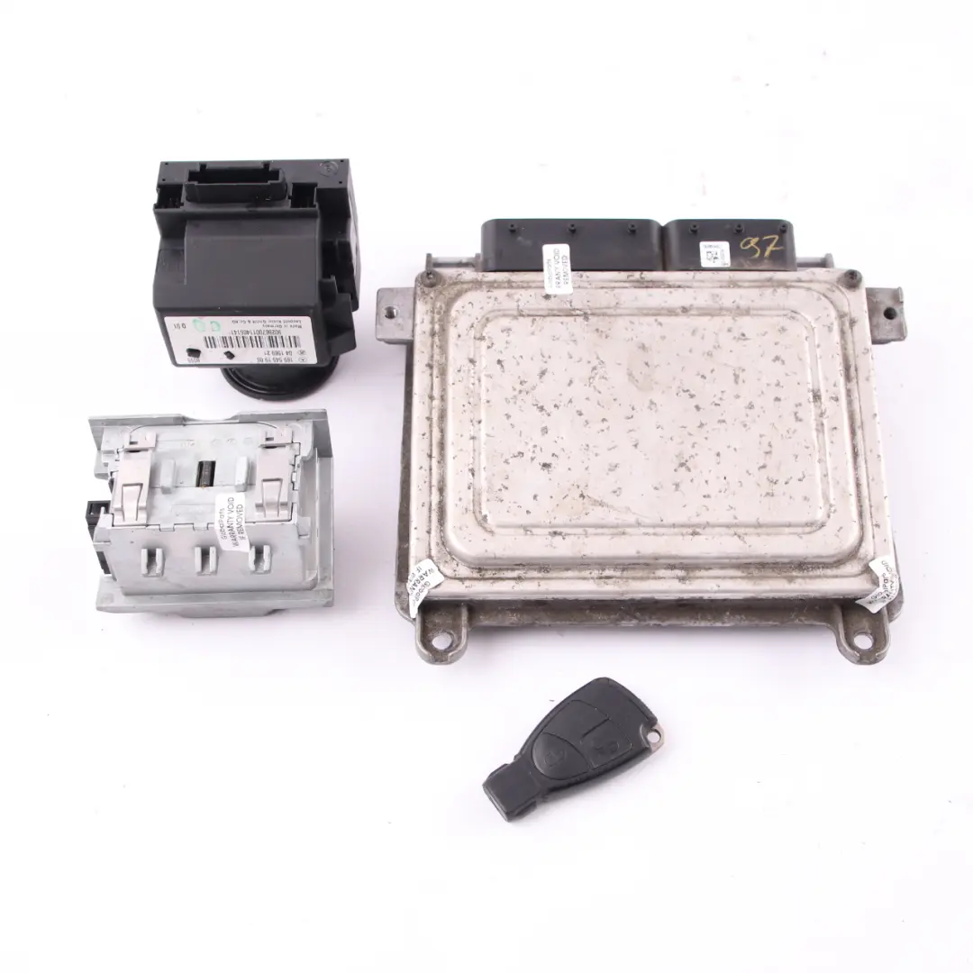 Mercedes W169 W245 A150 B150 M266 Engine Control ECU Kit Key Lock - SKU A2661539779-2 - Part number A2661539779