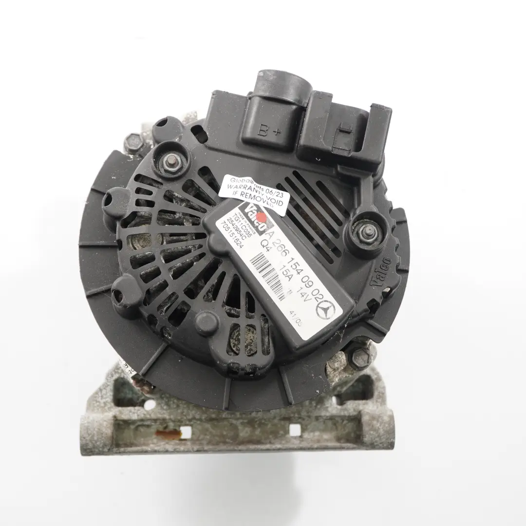  Alternateur Générateur Mercedes W169 W245 Moteur 115A 14V - SKU A2661540902 - Numéro de pièce A2661540902