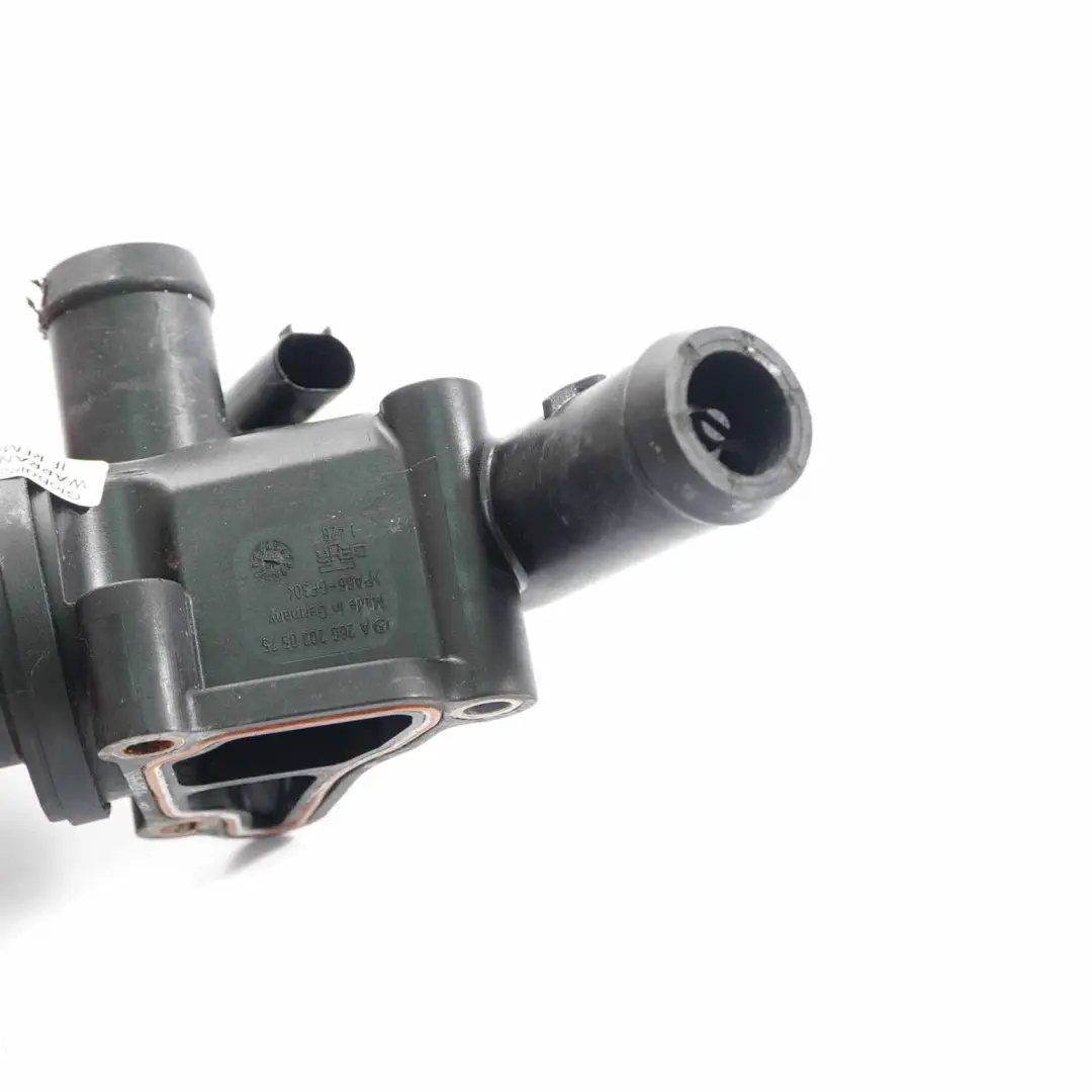Mercedes W169 W245 M266 Kühl mittel Thermostat Gehäuse Kühlung A2662030575 - SKU A2662030775 - Teilenummer A2662030775