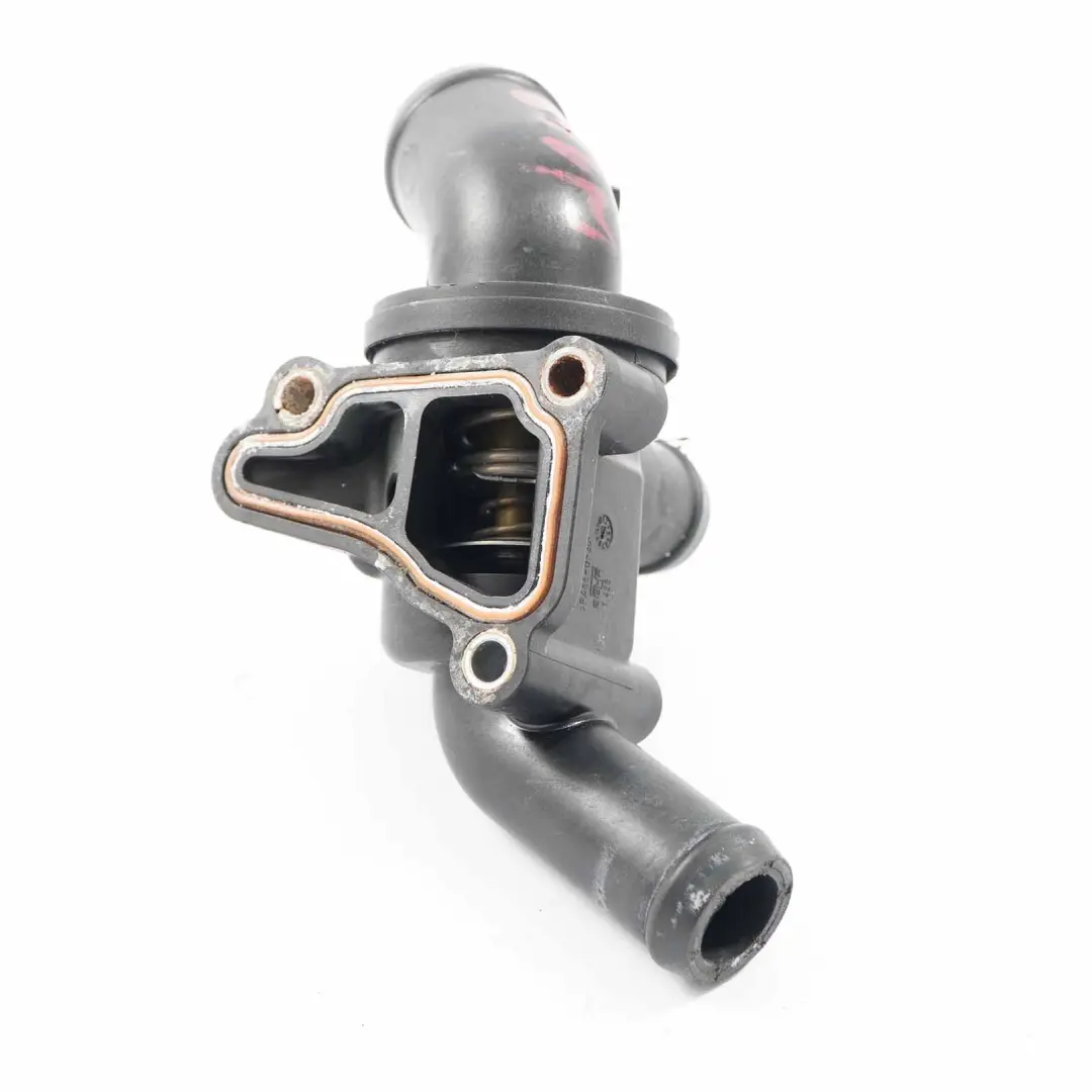 M266 Coolant Thermostat Housing Cooling Unit A2662030575 to Mercedes W169 W245 with Part number A2662030775 Mercedes W169 W245 M266 Coolant Thermostat Housing Cooling Unit A2662030575 - SKU A2662030775 - Part number A2662030775