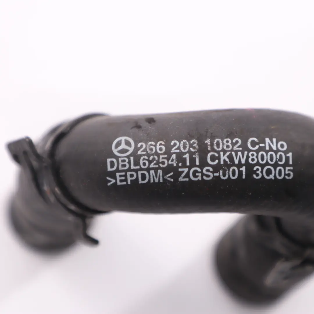  Öl filter rohr Mercedes W169 W245 M266 Benzin leitung Schlauch - SKU A2662031082 - Teilenummer A2662031082