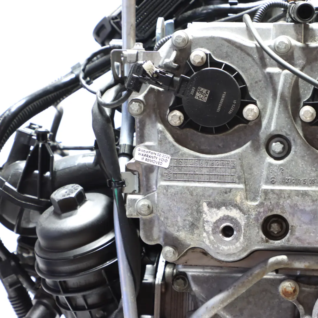 Mercedes C117 X156 W176 W246 Bare Engine 270920 270.920 89k miles, WARRANTY - SKU A2700101802 - Part number A2700101802