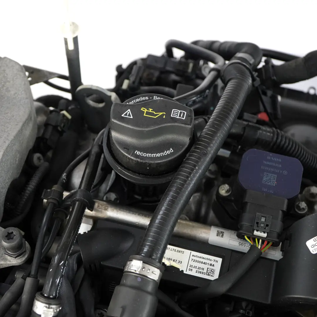 Mercedes W176 W246 180 Motor Completo M270 270.910 270910 122HP 139k, GARANTÍA - SKU A2700104102-1 - Número de pieza A2700104102