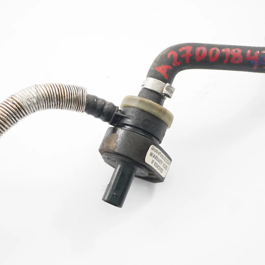 Mercedes W176 M270 Motor Purga Tubo Presión Manguera Línea Gasolina - SKU A2700184300 - Número de pieza A2700184300