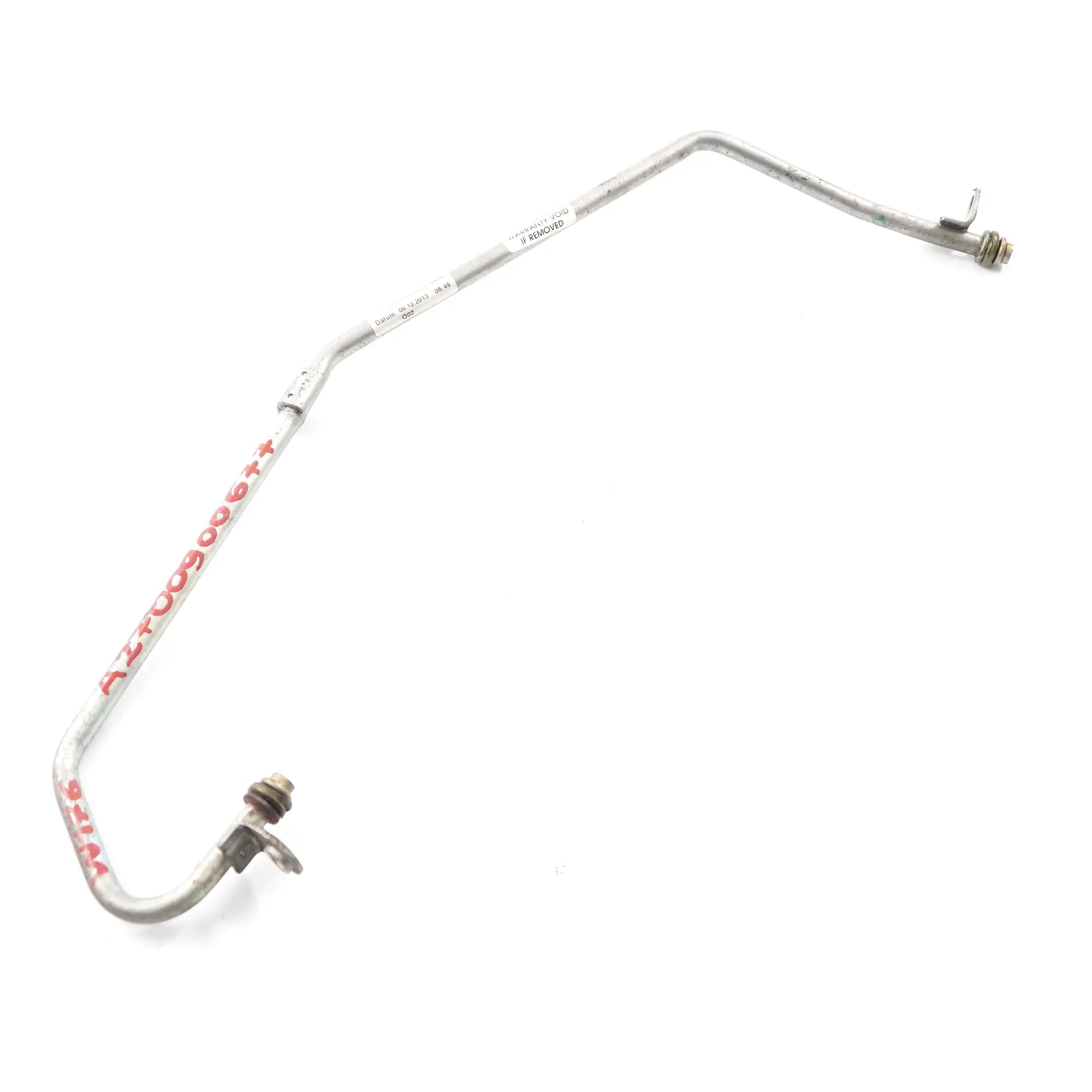 Mercedes W176 Motor Gasolina Tubería alimentación aceite turbocompresor M270