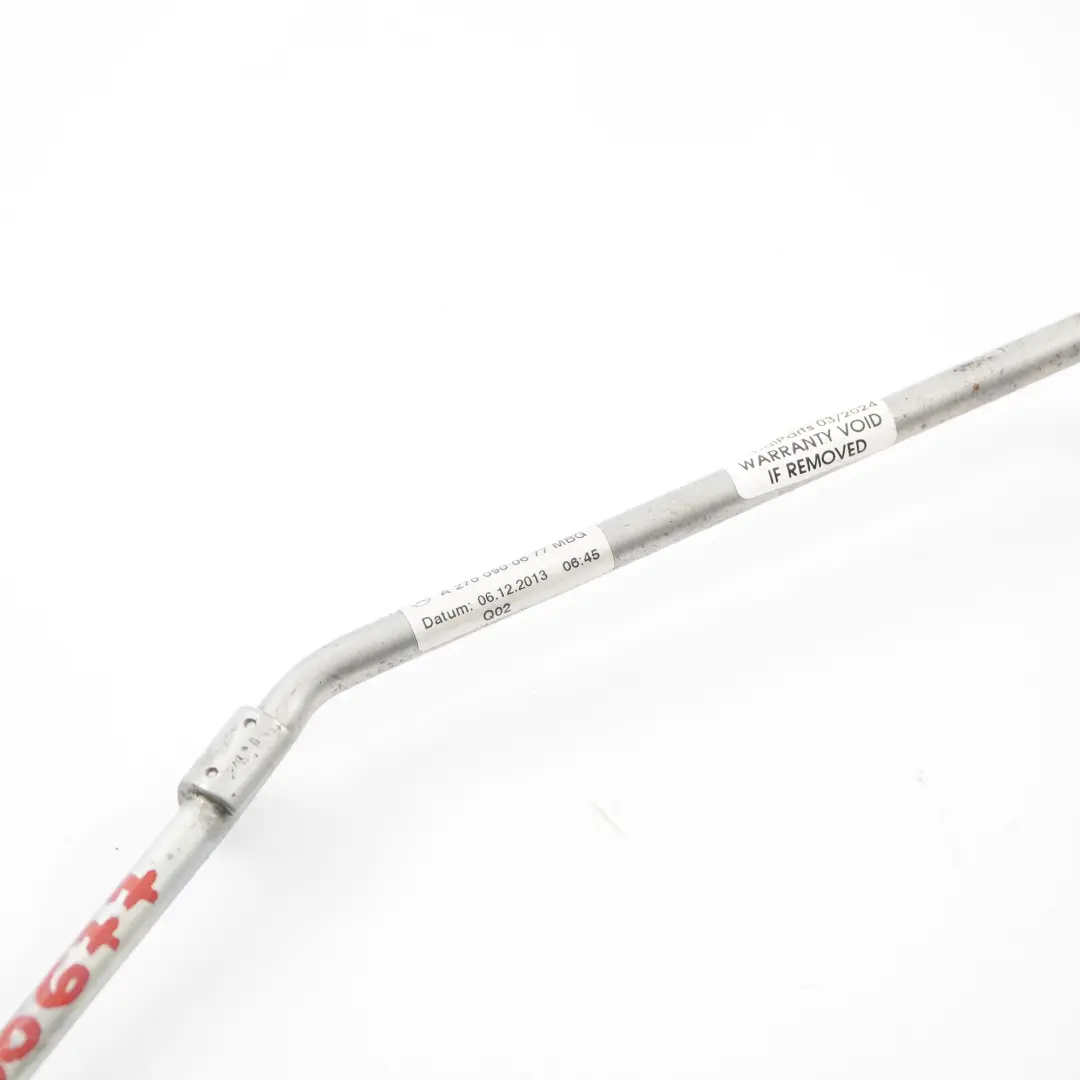 Ölleitung Turbolader Ölzufuhrrohr Benzinmotor M270 für Mercedes W176 mit Teilenummer A2700900677 Mercedes W176 Ölleitung Turbolader Ölzufuhrrohr Benzinmotor M270 - SKU A2700900677 - Teilenummer A2700900677