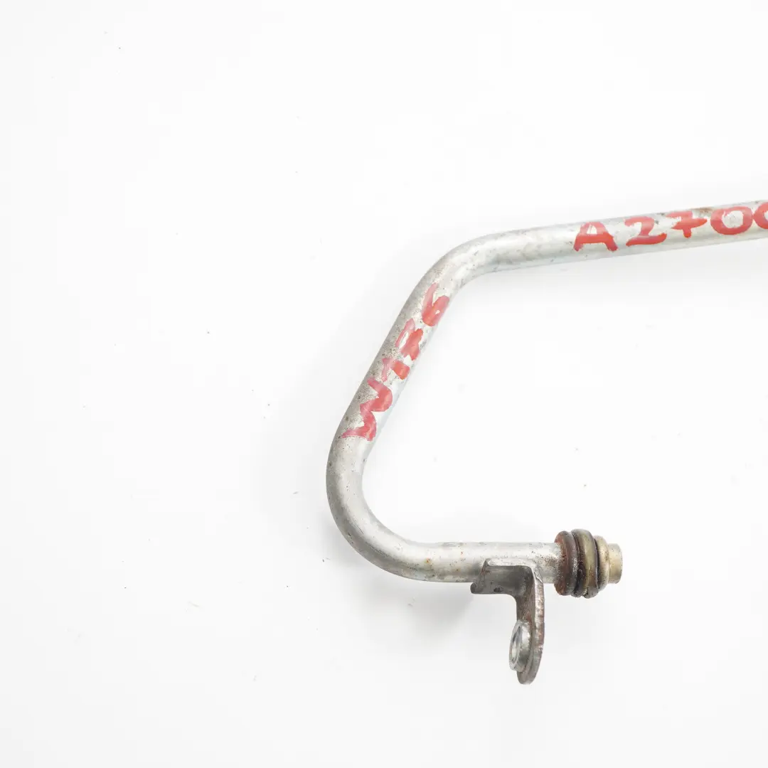 Tubo Olio Alimentazione Turbocompressore Motore Benzina M270 per Mercedes W176 con numero di parte A2700900677 Mercedes W176 Tubo Olio Alimentazione Turbocompressore Motore Benzina M270 - SKU A2700900677 - Numero di parte A2700900677