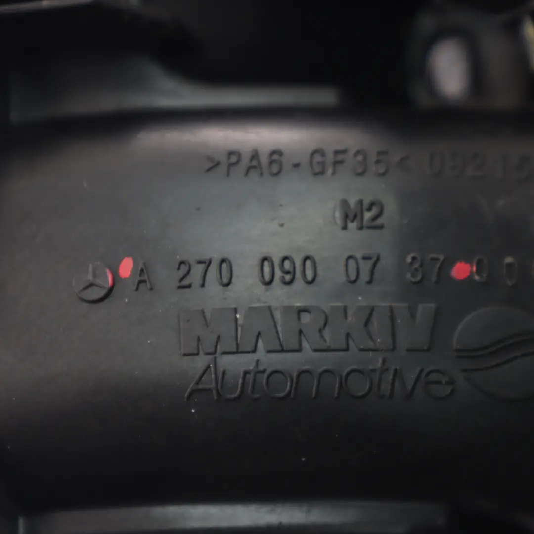 M270 Kolektor Ssący Powietrza do Mercedes W176 o numerze A2700900737 Mercedes W176 M270 Kolektor Ssący Powietrza - SKU A2700900737 - Numer Części A2700900737