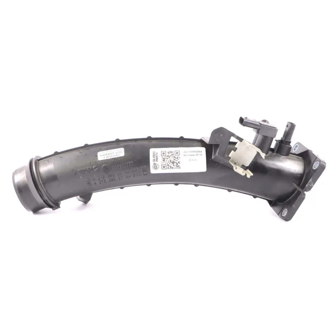 Tubo admisión Mercedes W176 Gasolina M270 Cuerpo del acelerador Brida Manguera para con número de pieza A2700900844 Tubo admisión Mercedes W176 Gasolina M270 Cuerpo del acelerador Brida Manguera - SKU A2700900844 - Número de pieza A2700900844