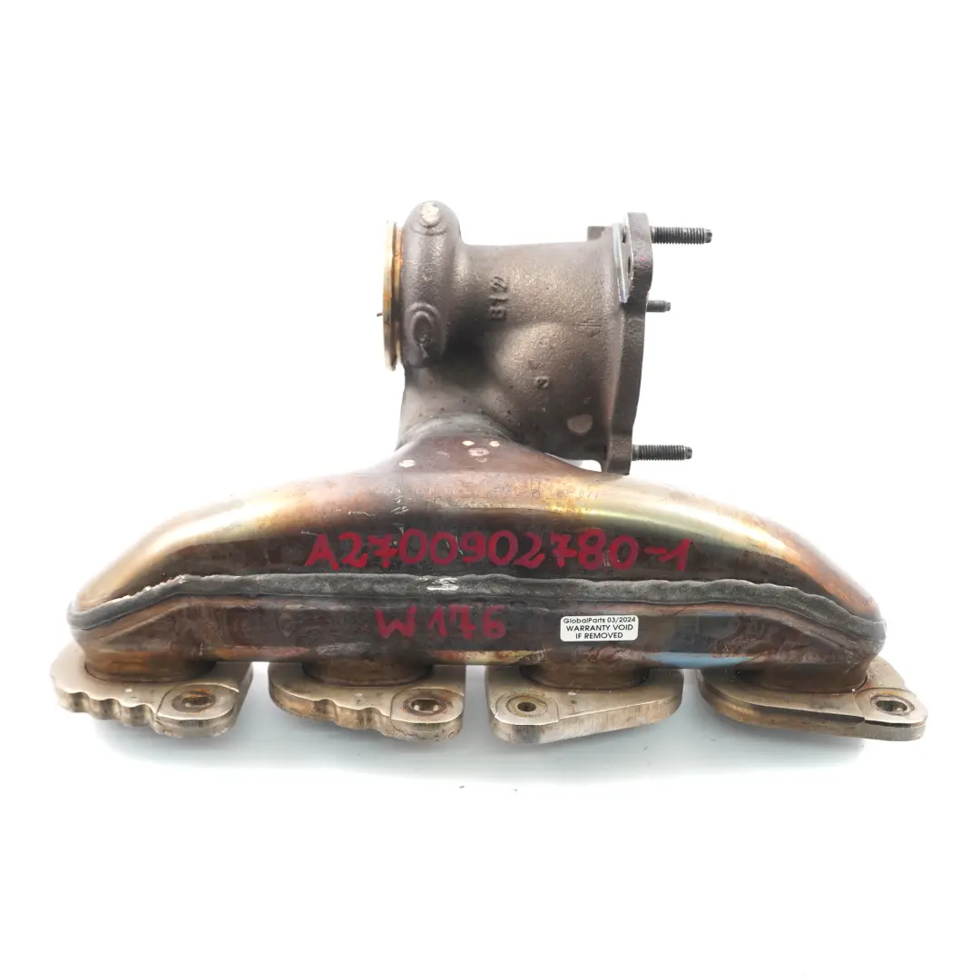 Mercedes W176 W246 Turbo Housing Turbocharger Hot Side M270.910 Exhaust Manifold - SKU A2700902780-1 - Part number A2700902780