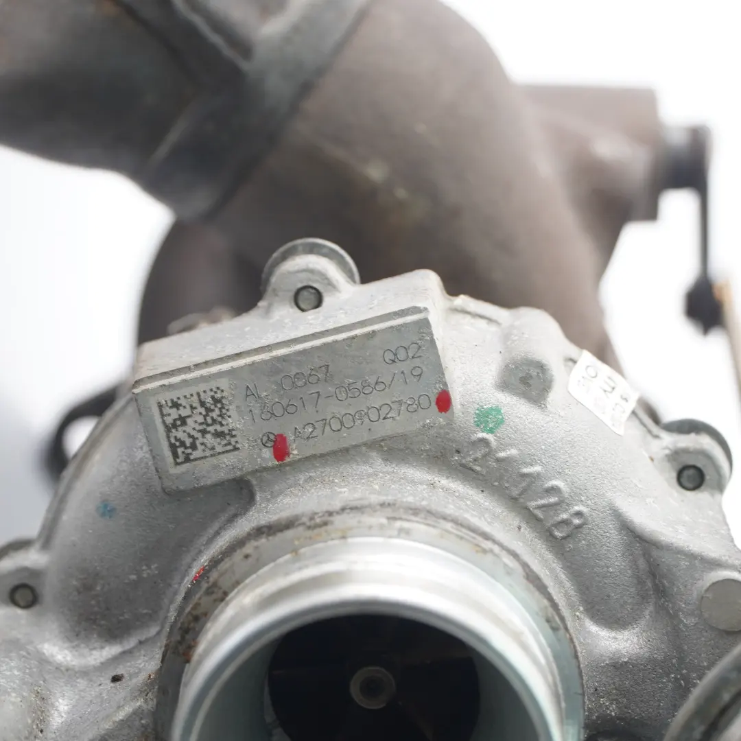 Turbocompresseur Mercedes W176 M270.910 Turbocompresseur complet pour à propos du numéro de pièce A2700902780 Turbocompresseur Mercedes W176 M270.910 Turbocompresseur complet - SKU A2700902780 - Numéro de pièce A2700902780