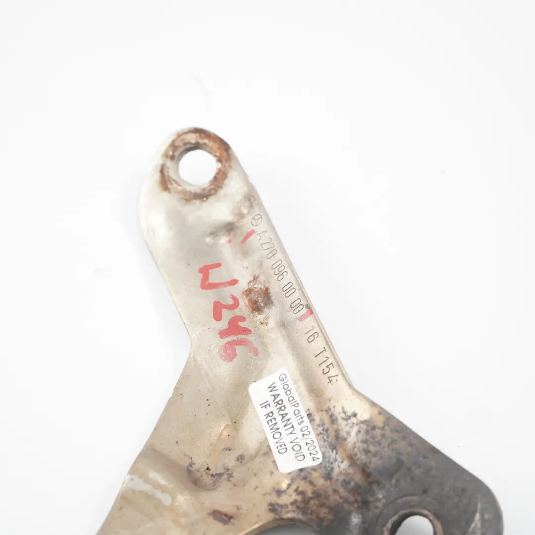 M270 Turbolader Turbo Halterung für Mercedes W176 W246 mit Teilenummer A2700960000 Mercedes W176 W246 M270 Turbolader Turbo Halterung - SKU A2700960000 - Teilenummer A2700960000