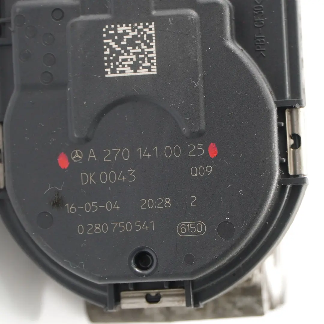 M271 Throttle Body Throttle Valve Flap Actuator to Mercedes W246 with Part number A2701410025 Mercedes W246 M271 Throttle Body Throttle Valve Flap Actuator - SKU A2701410025 - Part number A2701410025