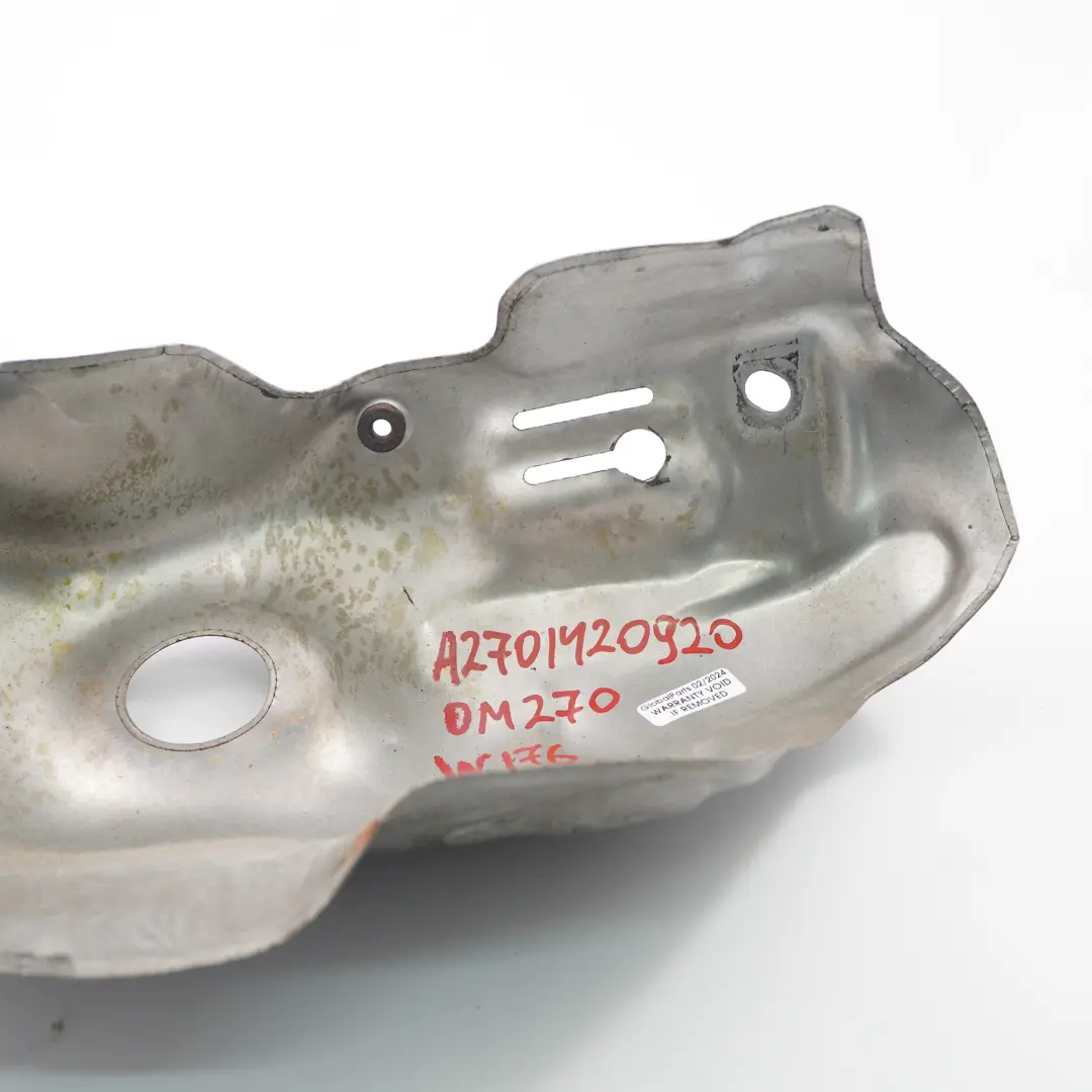 Mercedes W176 W246 M270 Turbolader Turbo Hitzeschild Platte A2701420920 - SKU A2701420000 - Teilenummer A2701420000