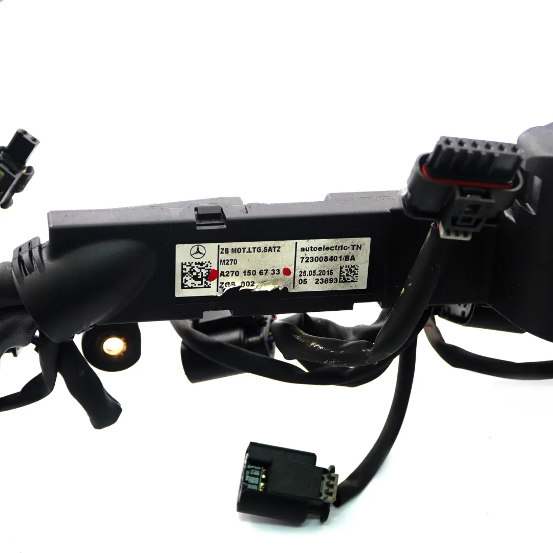  Mazo de cables Mercedes W246 M270 Motor de gasolina Mazo de cables - SKU A2701506733 - Número de pieza A2701506733