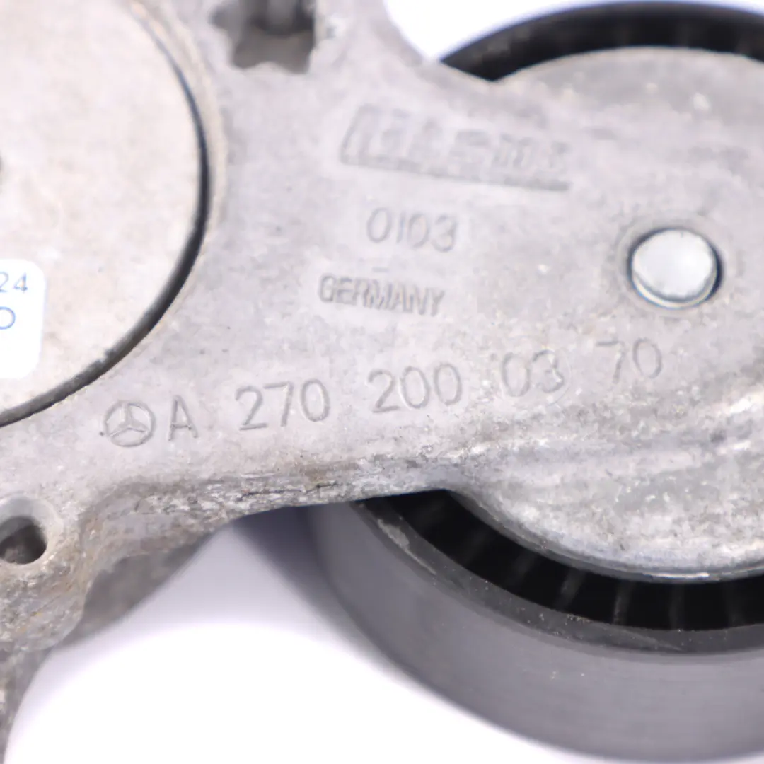 Mercedes W176 Petrol OM260 Poulie tendeur de courroie auxiliaire - SKU A2702000370 - Numéro de pièce A2702000370