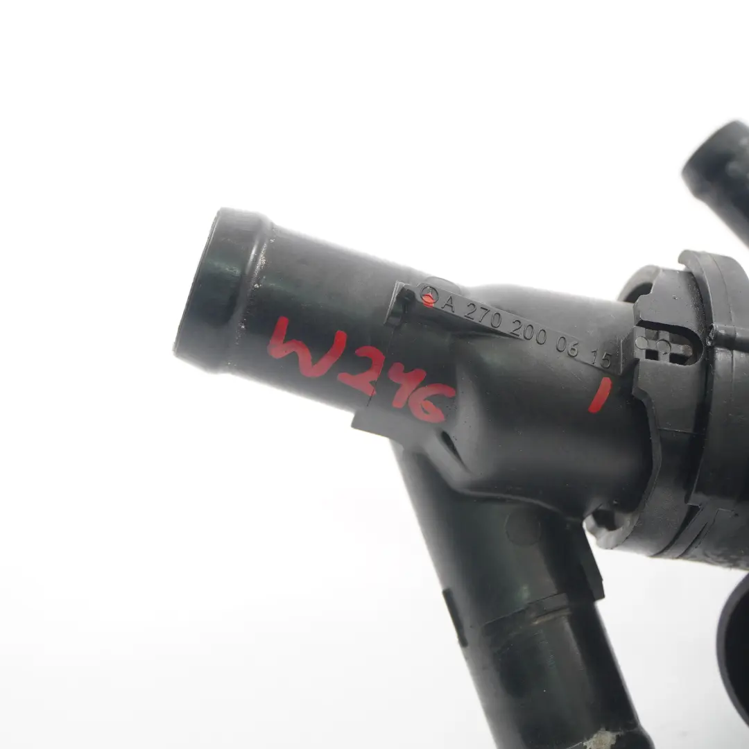 M270 Kühlmittel thermostat gehäuse für Mercedes C117 W176 W246 mit Teilenummer A2702000615 Mercedes C117 W176 W246 M270 Kühlmittel thermostat gehäuse - SKU A2702000615 - Teilenummer A2702000615