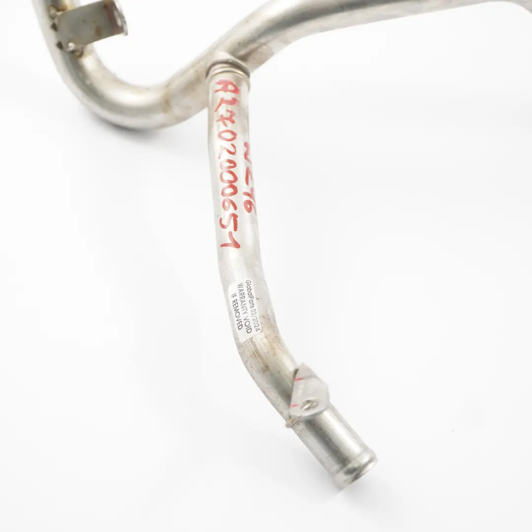 Water Pump Pipe Mercedes C117 W176 W246 M270 Coolant Hose Line to with Part number A2702000651 Water Pump Pipe Mercedes C117 W176 W246 M270 Coolant Hose Line - SKU A2702000651 - Part number A2702000651