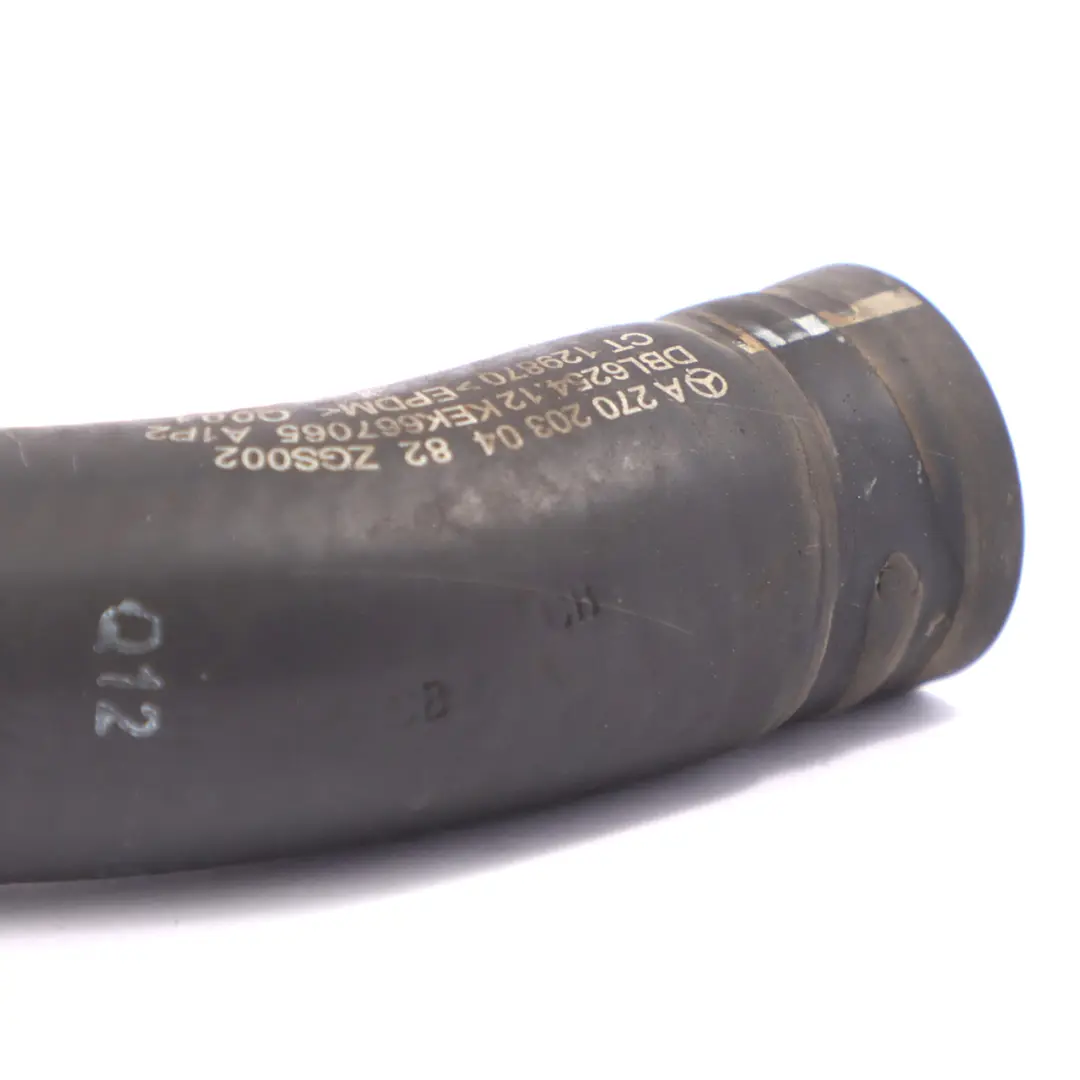 Coolant Hose Mercedes W176 Petrol M270 Thermostat Feed Line to with Part number A2702030482 Coolant Hose Mercedes W176 Petrol M270 Thermostat Feed Line - SKU A2702030482 - Part number A2702030482