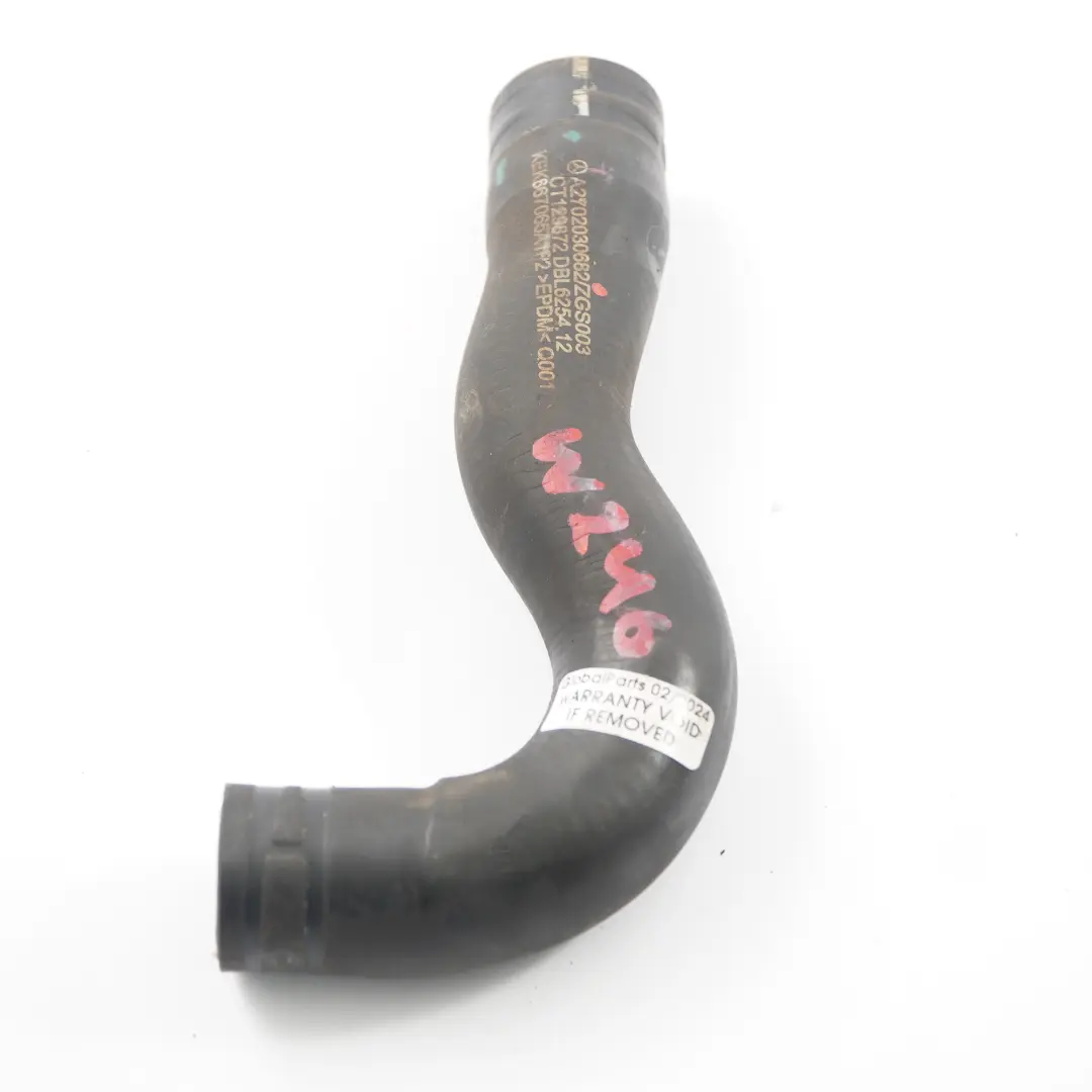 Water Hose Mercedes W176 W246 M270 Coolant Cooling Pipe Line to with Part number A2702030682 Water Hose Mercedes W176 W246 M270 Coolant Cooling Pipe Line - SKU A2702030682 - Part number A2702030682