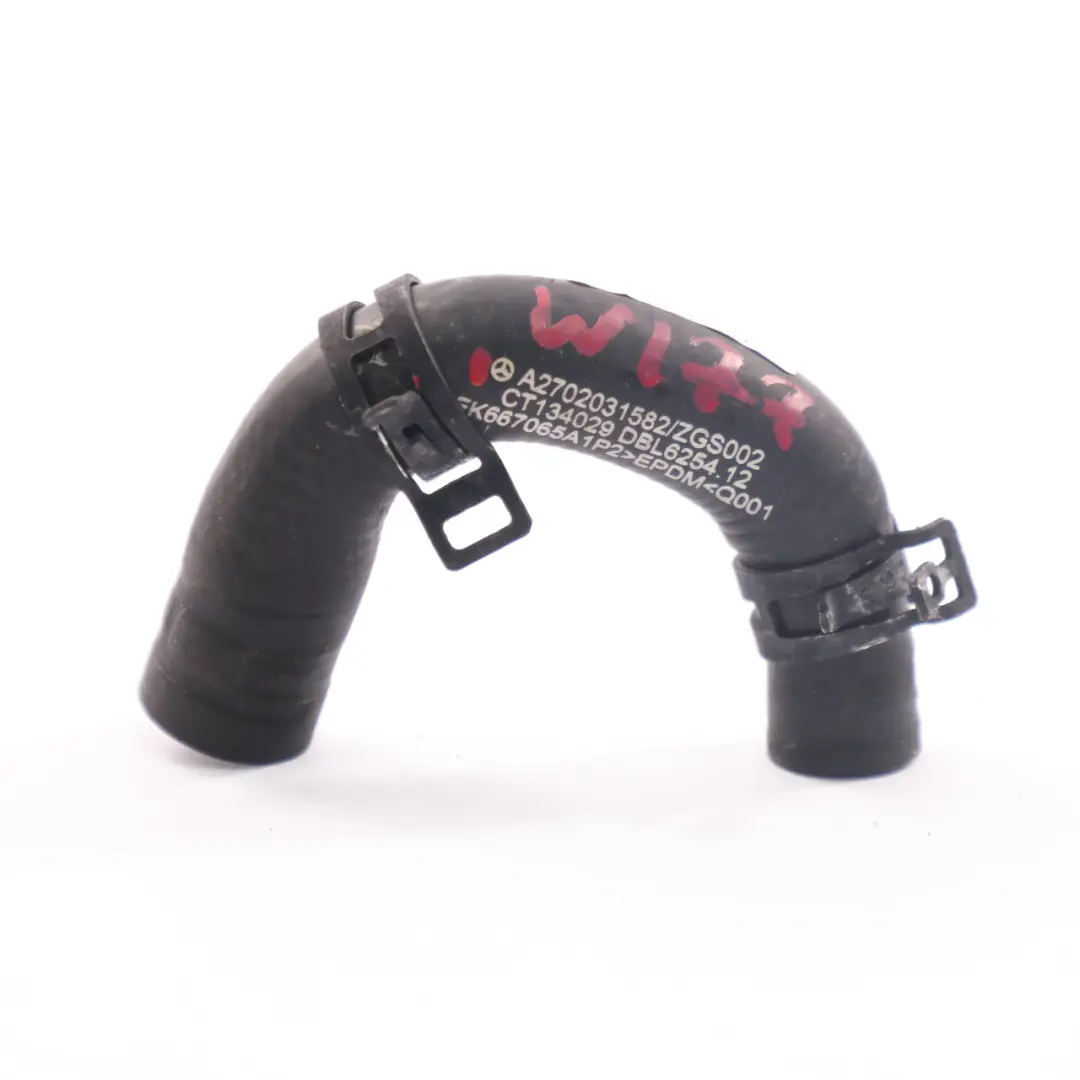 Tuyau de refroidissement Mercedes W177 M260 Ligne de tuyauterie  - SKU A2702031582 - Numéro de pièce A2702031582