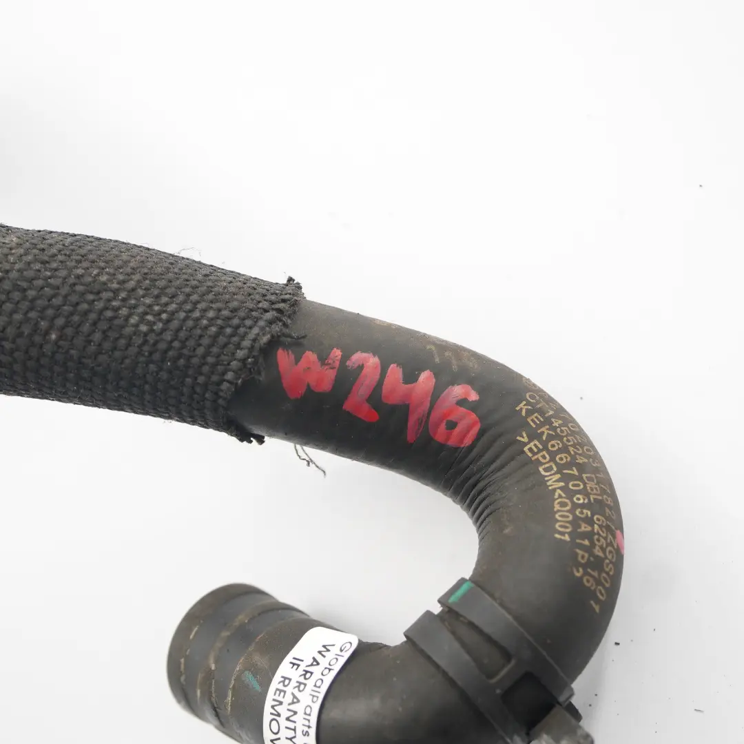  Tubo agua Mercedes C117 W176 W246 M270 Línea manguera refrigerante - SKU A2702031782 - Número de pieza A2702031782