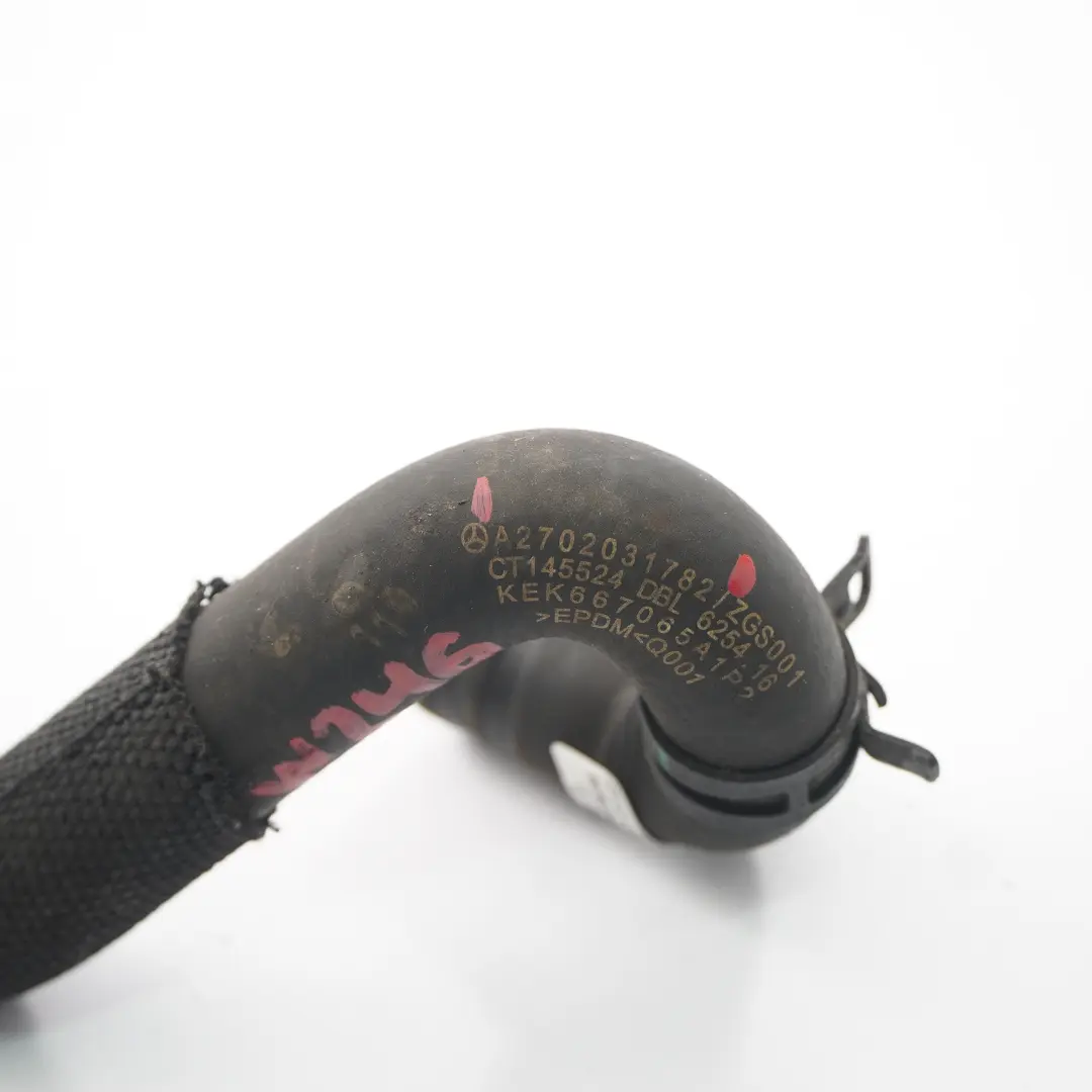 Wasserleitung Mercedes C117 W176 W246 M270 Kühlmittelschlauchleitung für mit Teilenummer A2702031782 Wasserleitung Mercedes C117 W176 W246 M270 Kühlmittelschlauchleitung - SKU A2702031782 - Teilenummer A2702031782
