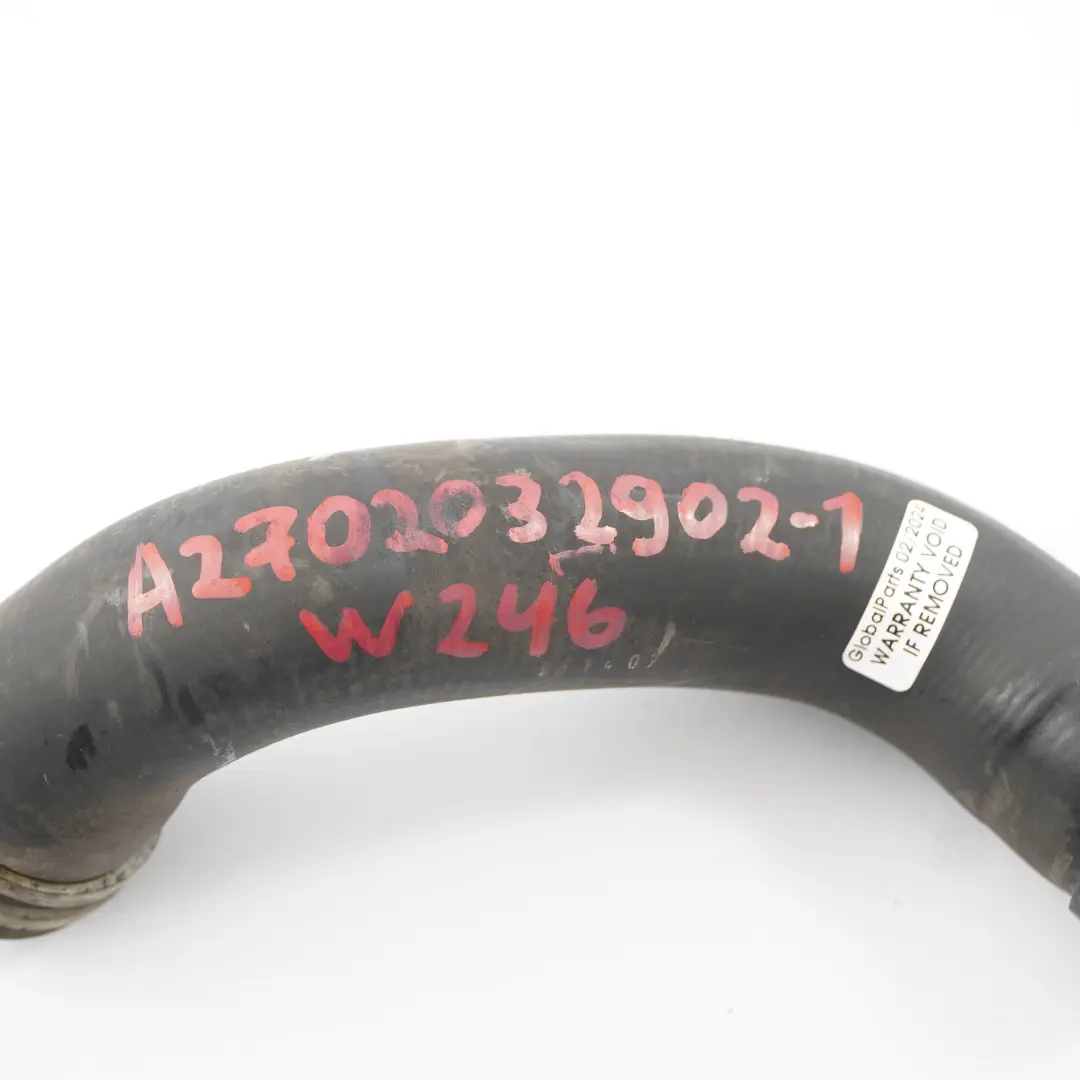 Tuyau d'eau Mercedes C117 W176 W246 M270 Tuyau de refroidissement pour à propos du numéro de pièce A2702032902 Tuyau d'eau Mercedes C117 W176 W246 M270 Tuyau de refroidissement - SKU A2702032902-1 - Numéro de pièce A2702032902