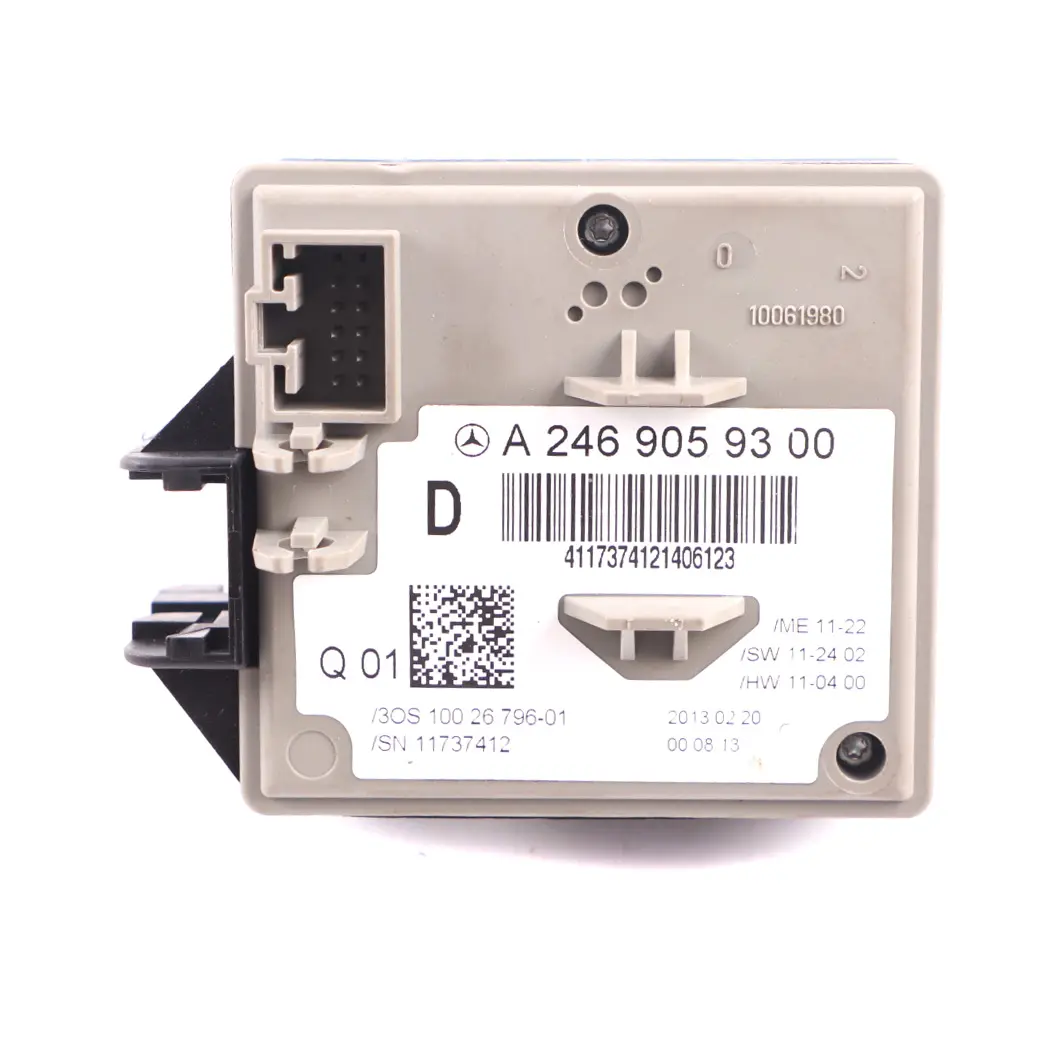 Mercedes W176 A 180 270.910 122HP Blue Efficiency ECU Kit Key Lock - SKU A2709000900-1 - Part number A2709000900