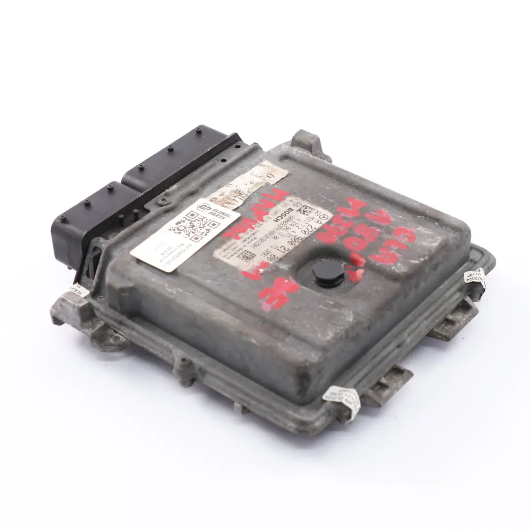 Mercedes W176 W246 A180 B180 BlueEFFICIENCY 270.910 122HP Engine ECU - SKU A2709002100-1 - Part number A2709002100