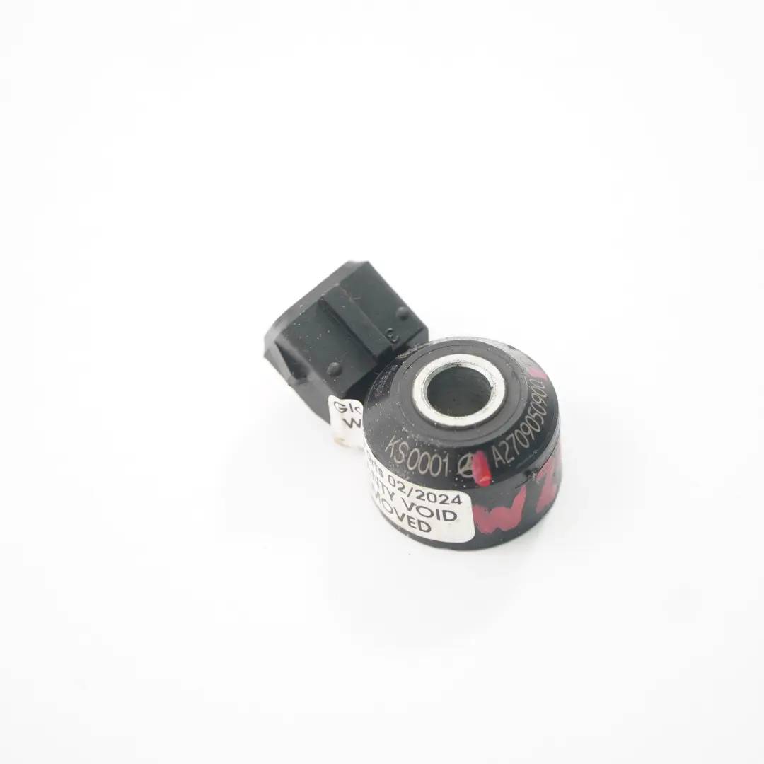 Knock Sensor Derecho Detonación Protección Combustión para Mercedes W246 con número de pieza A2709050900 Mercedes W246 Knock Sensor Derecho Detonación Protección Combustión - SKU A2709050900 - Número de pieza A2709050900