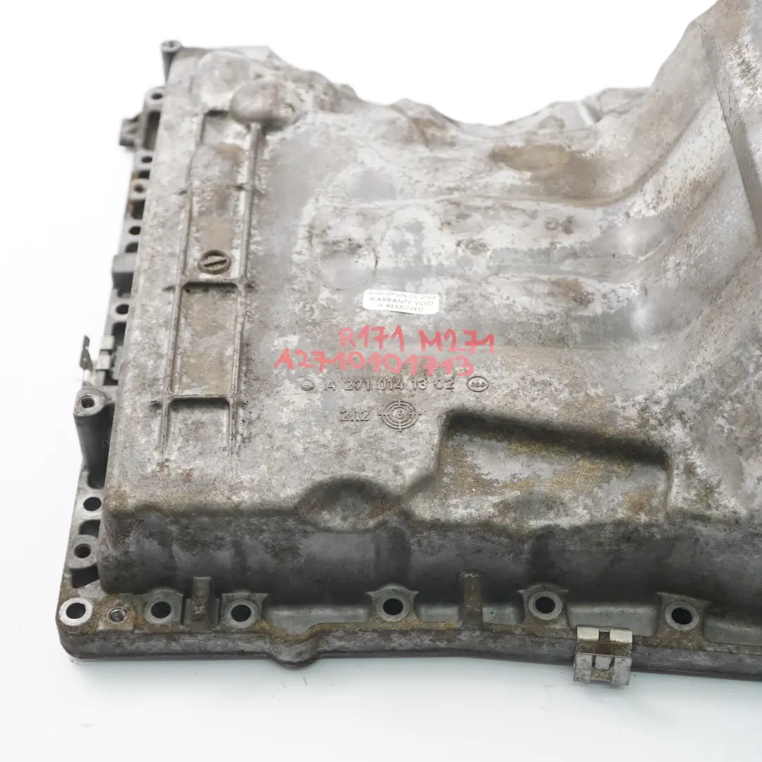 Carter d'huile Mercedes SLK R171 Moteur à essence M271 A2710141302 pour à propos du numéro de pièce A2710101713 Carter d'huile Mercedes SLK R171 Moteur à essence M271 A2710141302 - SKU A2710101713 - Numéro de pièce A2710101713