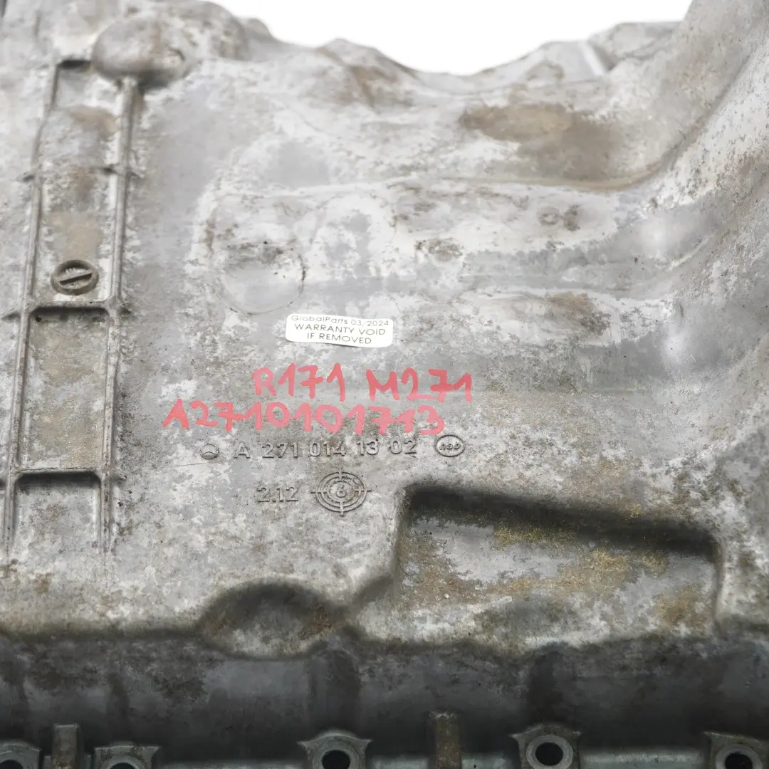 Oil Pan Mercedes SLK R171 Petrol Engine M271 Oil Pan A2710141302 to with Part number A2710101713 Oil Pan Mercedes SLK R171 Petrol Engine M271 Oil Pan A2710141302 - SKU A2710101713 - Part number A2710101713