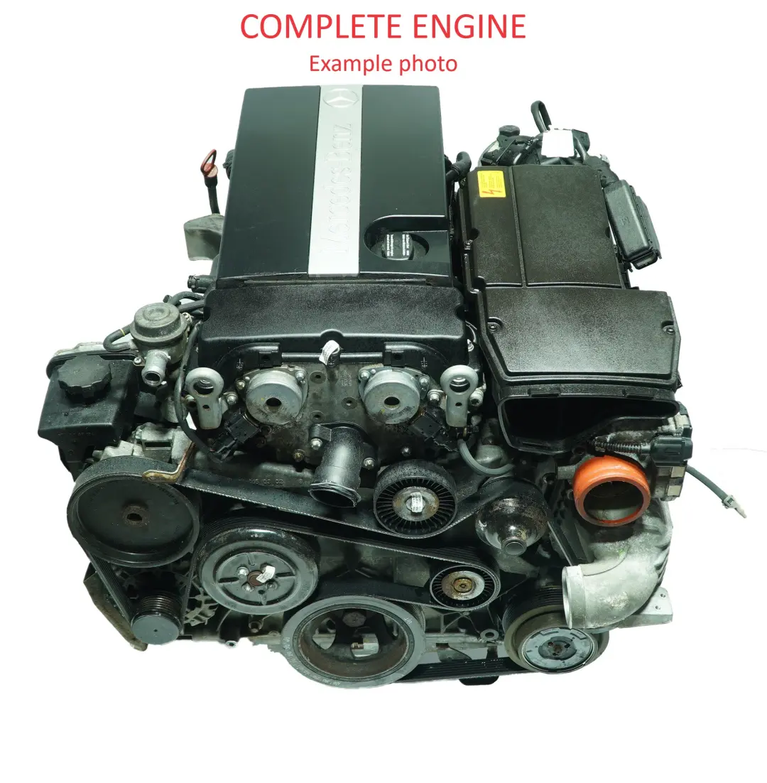 Bare Engine 271921 271.921 122HP 69k, WARRANTY Mercedes CL203 C 160 Kompressor - SKU A2710106444 - Part number  A2710106444