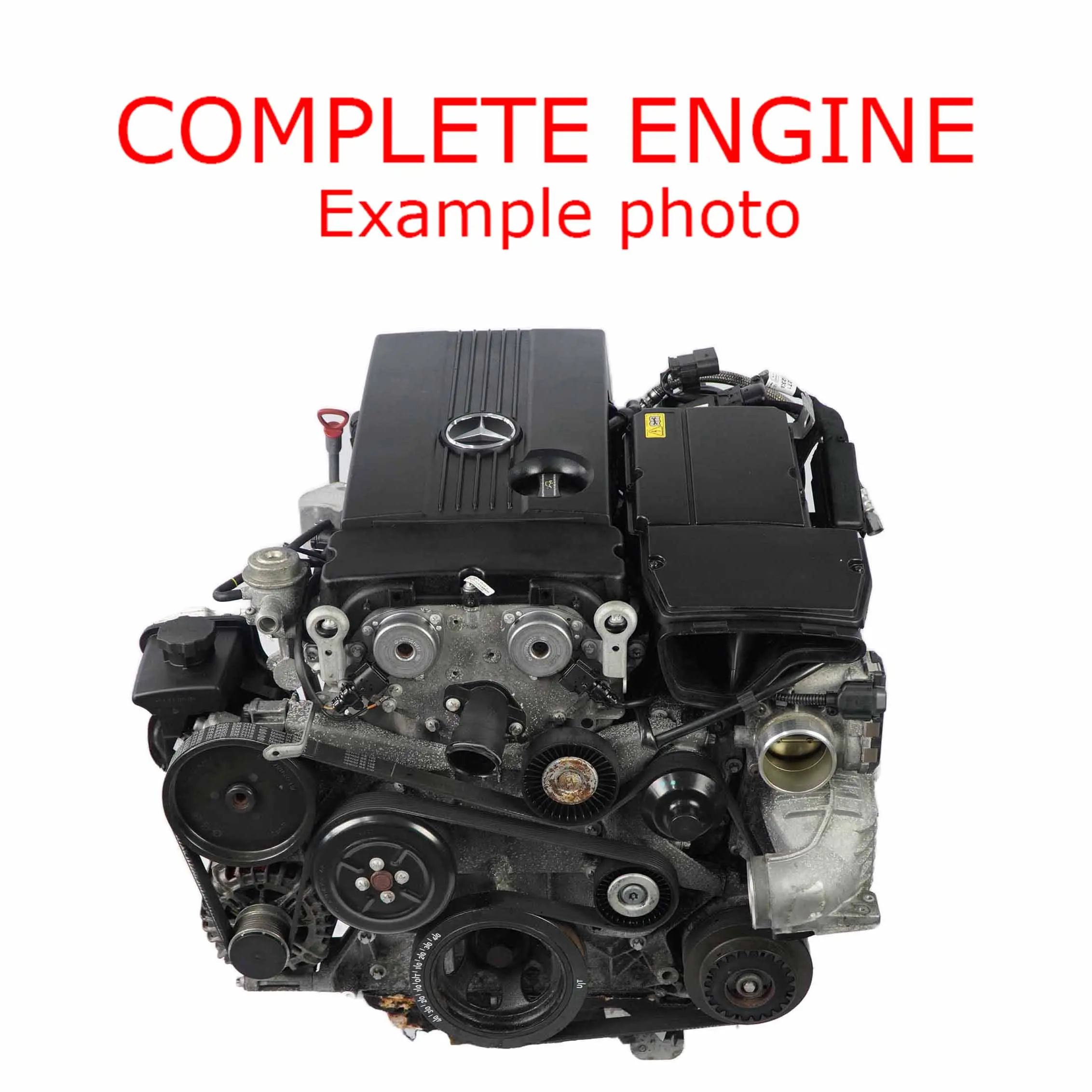 Mercedes W204 C 180 Kompressor Motor Desnudo 271952 271.952 156HP GARANTÍA