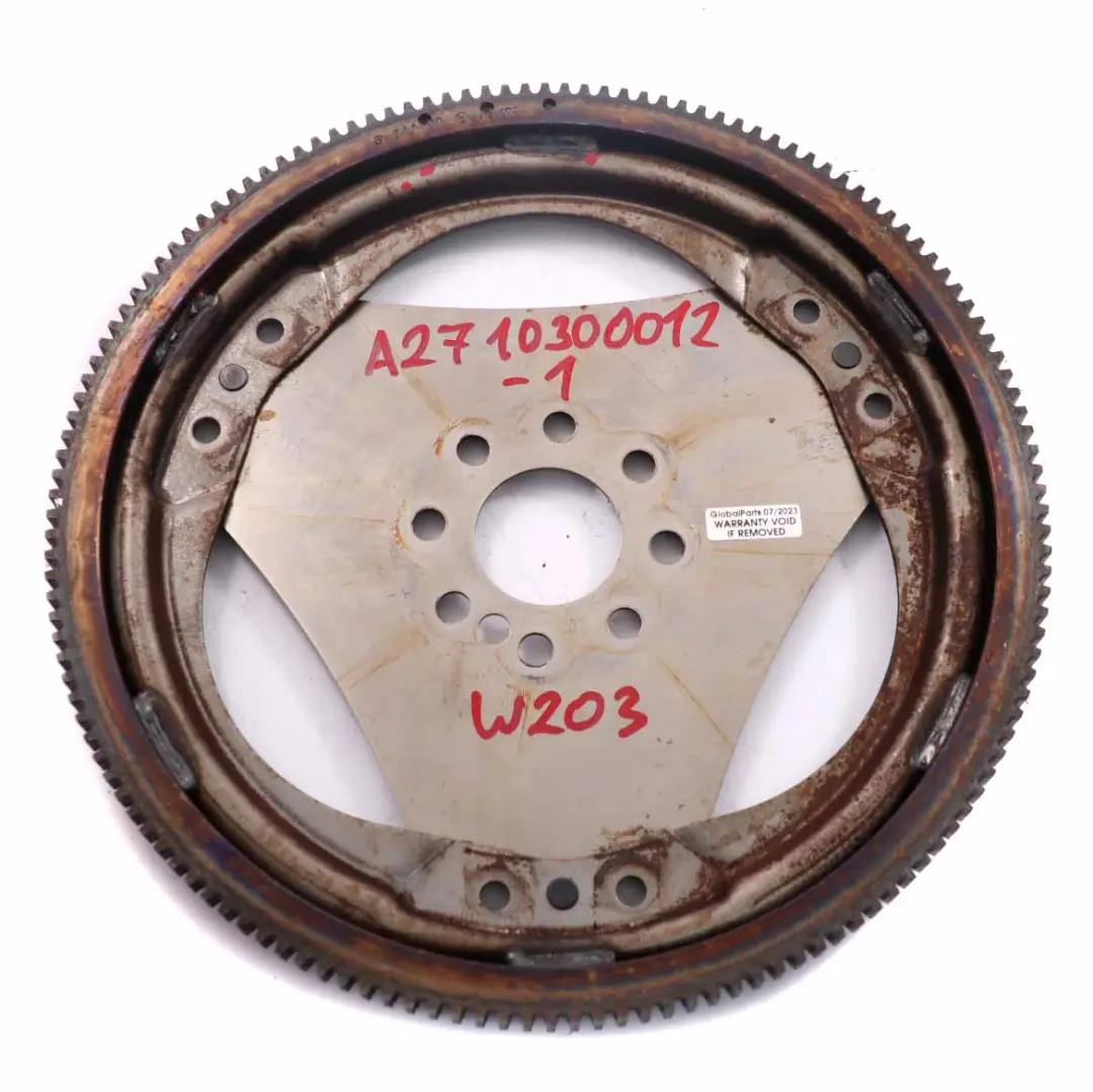 Gearbox Flywheel Mercedes W203 C209 M271 Starter Ring to with Part number A2710300012 Gearbox Flywheel Mercedes W203 C209 M271 Starter Ring - SKU A2710300012-1 - Part number A2710300012