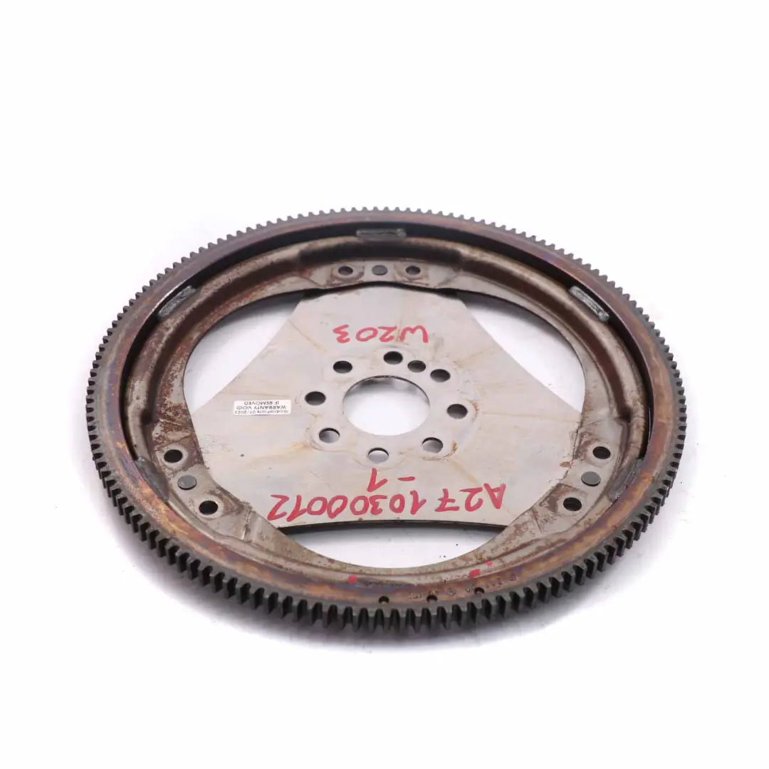 Gearbox Flywheel Mercedes W203 C209 M271 Starter Ring to with Part number A2710300012 Gearbox Flywheel Mercedes W203 C209 M271 Starter Ring - SKU A2710300012-1 - Part number A2710300012