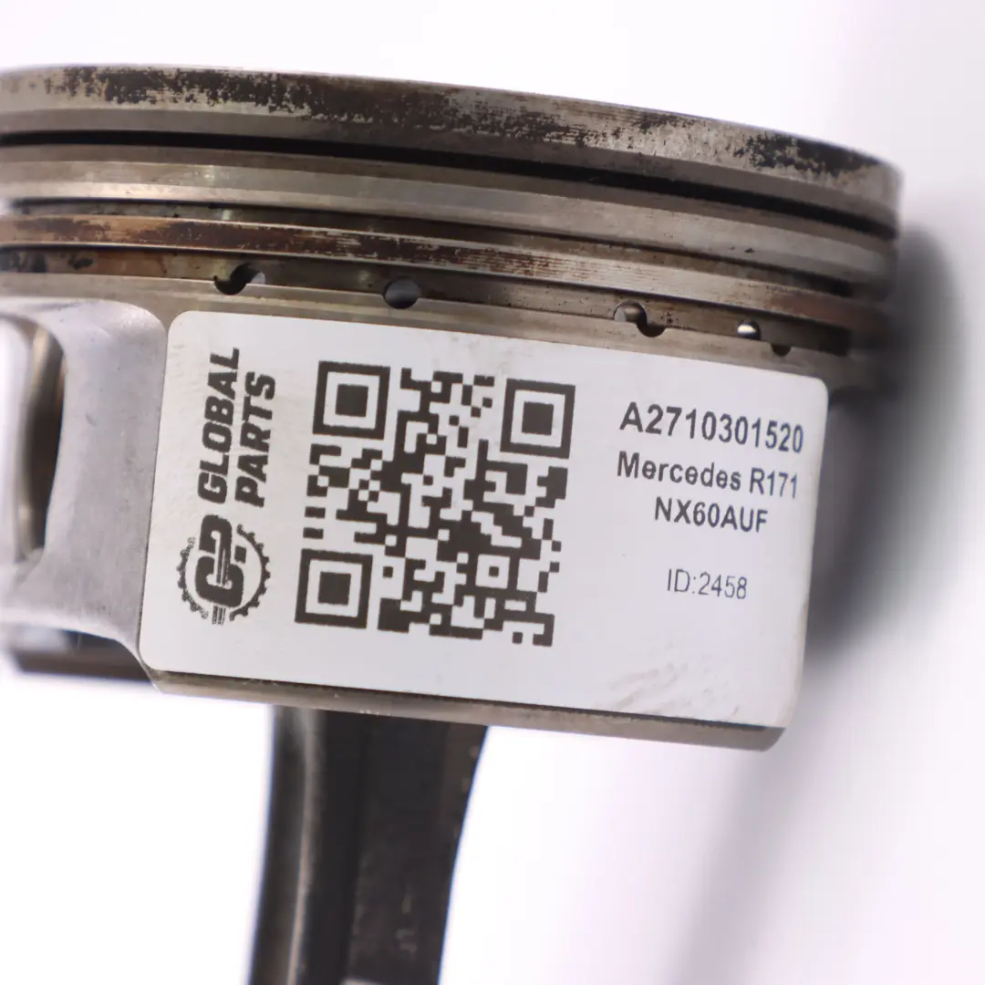 Piston Mercedes SLK R171 Petrol M271 Piston Connecting Rod to with Part number A2710301520 Piston Mercedes SLK R171 Petrol M271 Piston Connecting Rod - SKU A2710301520 - Part number A2710301520
