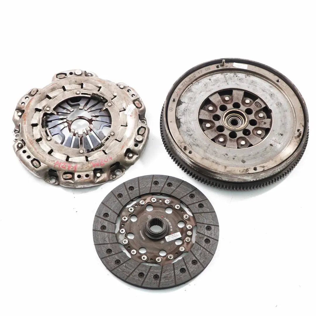 M271 Dual Twin Mass Flywheel Clutch Kit to Mercedes W204 with Part number A2710301705 Mercedes W204 M271 Dual Twin Mass Flywheel Clutch Kit - SKU A2710301705 - Part number A2710301705