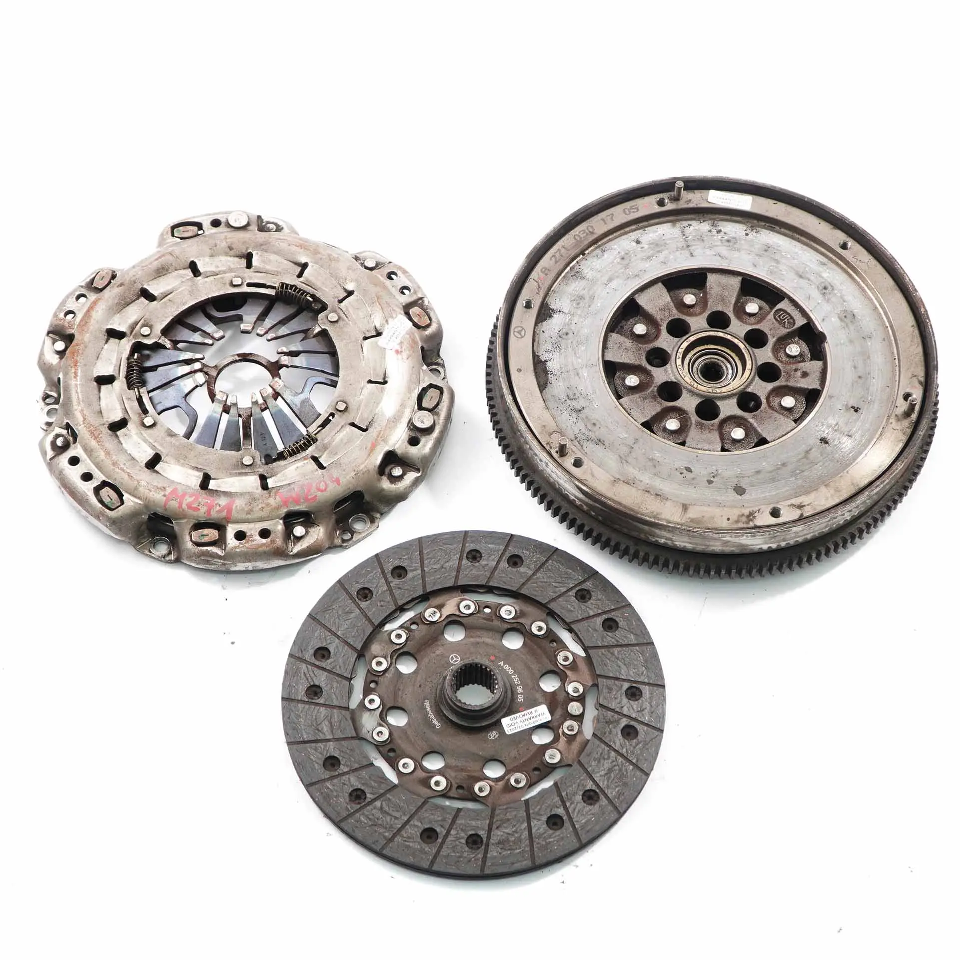 Mercedes W204 M271 Kit d'embrayage double volant moteur A2710301705