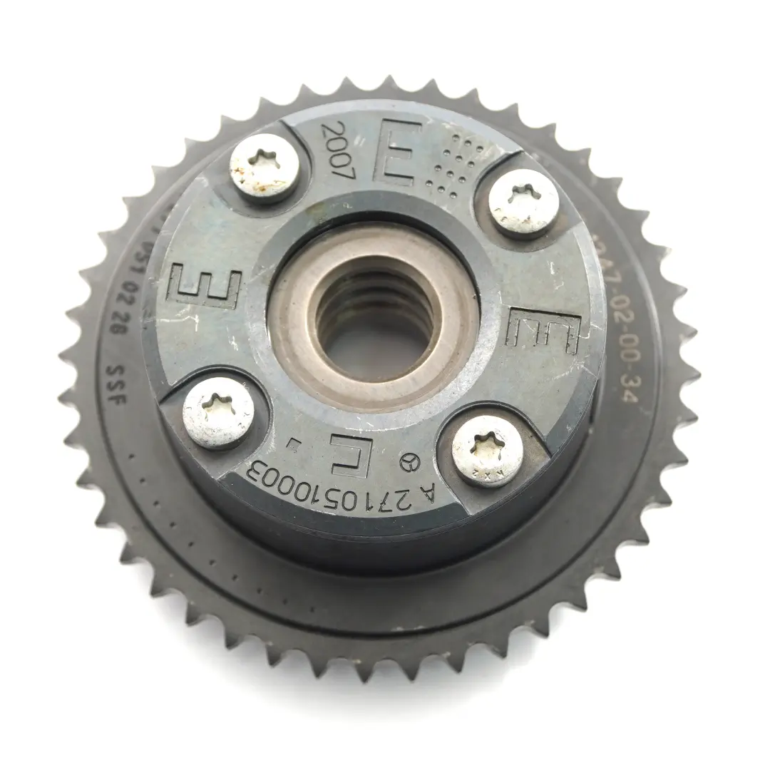Adjuster Mercedes SLK R171 Petrol M271 Inlet Camshaft Positioner to with Part number A2710501000 Adjuster Mercedes SLK R171 Petrol M271 Inlet Camshaft Positioner - SKU A2710501000 - Part number A2710501000