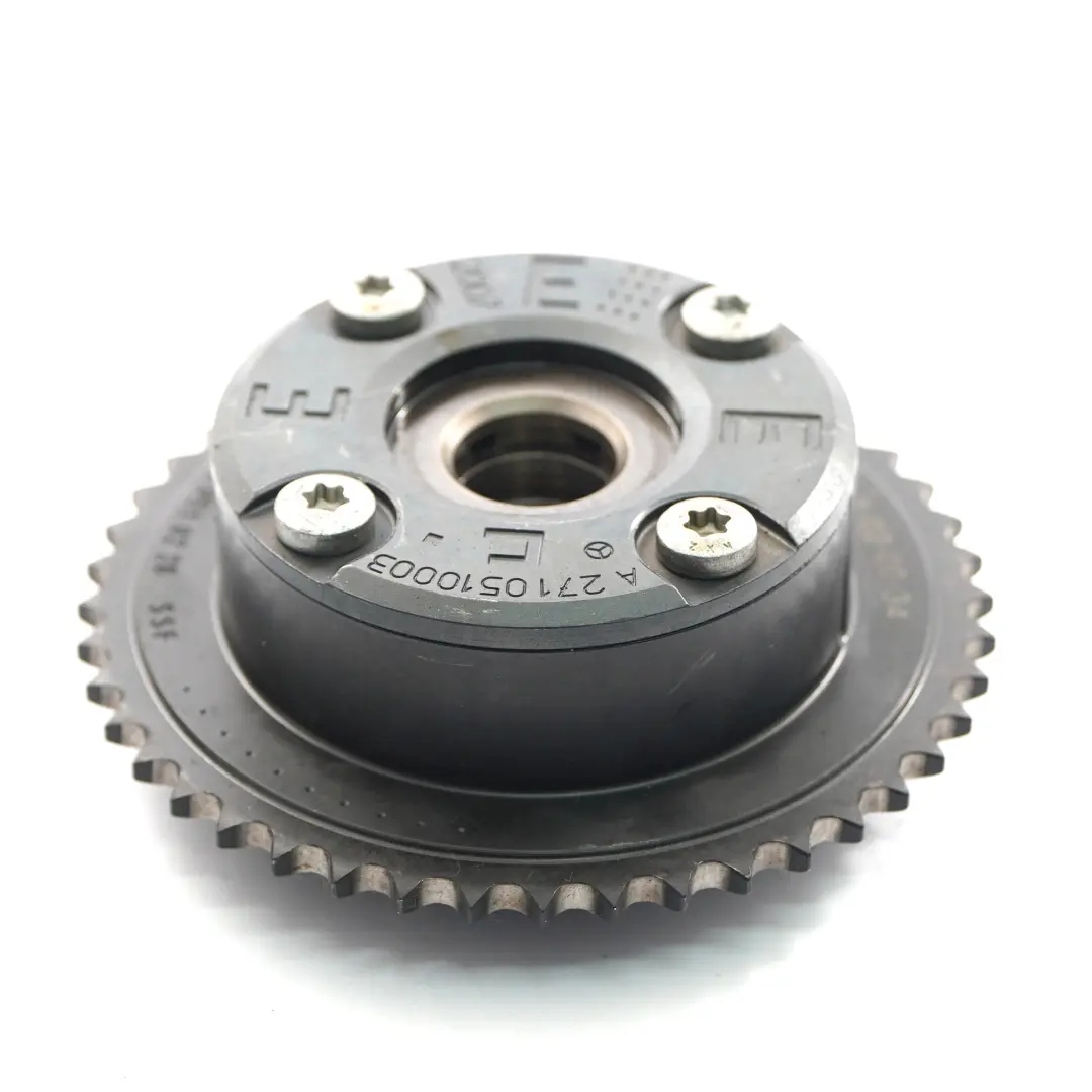 Adjuster Mercedes SLK R171 Petrol M271 Inlet Camshaft Positioner to with Part number A2710501000 Adjuster Mercedes SLK R171 Petrol M271 Inlet Camshaft Positioner - SKU A2710501000 - Part number A2710501000