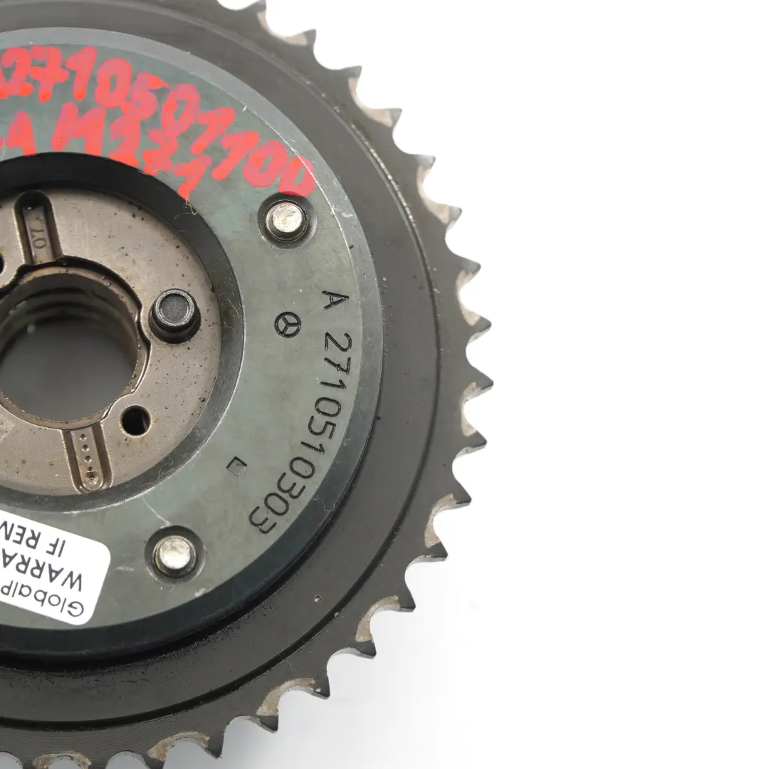 Einsteller Mercedes SLK R171 M271 Auspuff Nockenwellenpositionierer für mit Teilenummer A2710501100 Einsteller Mercedes SLK R171 M271 Auspuff Nockenwellenpositionierer - SKU A2710501100 - Teilenummer A2710501100