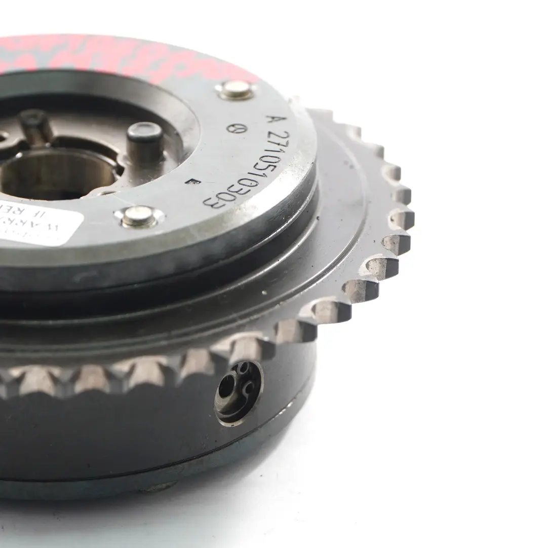 Ajustador Mercedes SLK R171 Gasolina M271 Posicionador del árbol levas escape para con número de pieza A2710501100 Ajustador Mercedes SLK R171 Gasolina M271 Posicionador del árbol levas escape - SKU A2710501100 - Número de pieza A2710501100