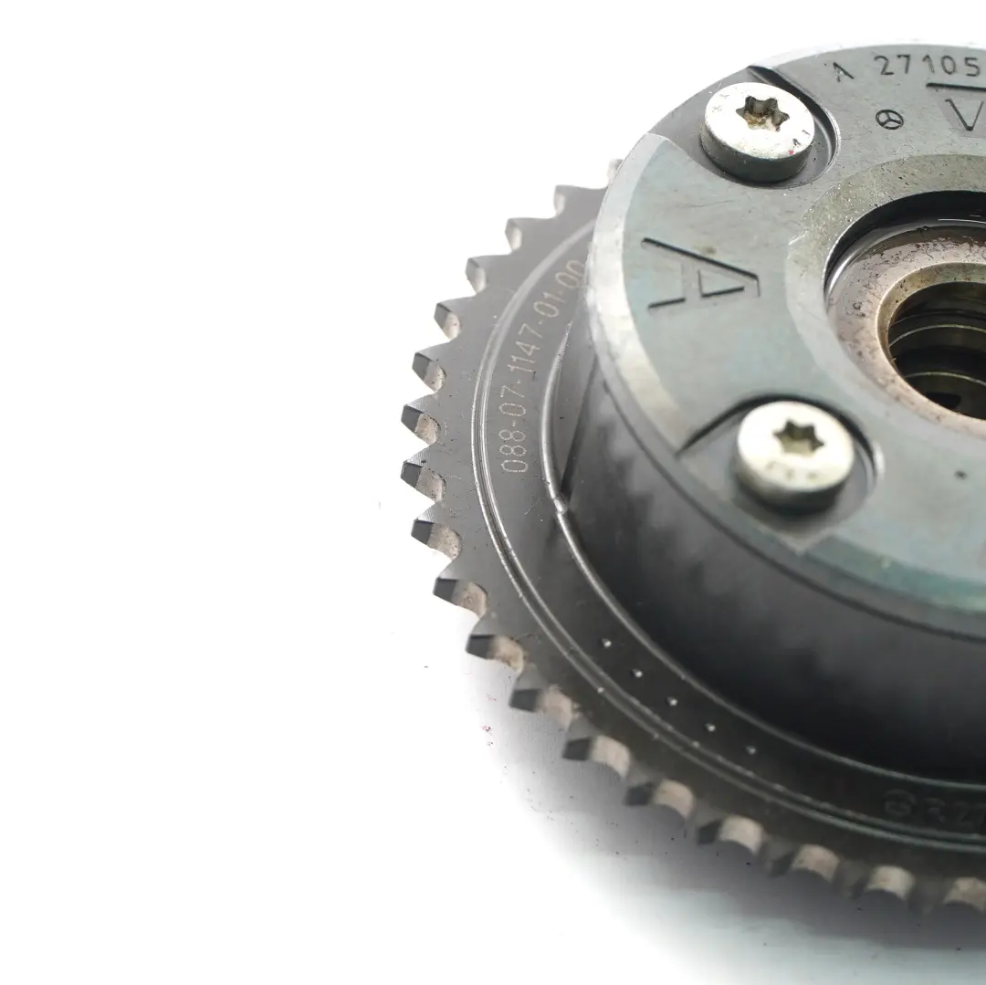 Adjuster Mercedes SLK R171 Petrol M271 Exhaust Camshaft Positioner to with Part number A2710501100 Adjuster Mercedes SLK R171 Petrol M271 Exhaust Camshaft Positioner - SKU A2710501100 - Part number A2710501100