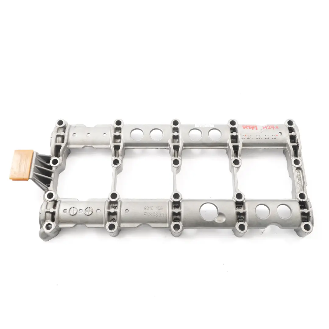 M271 Camshafts Bearing Holder Top Cover to Mercedes SLK R171 Petrol with Part number A2710510902 Mercedes SLK R171 Petrol M271 Camshafts Bearing Holder Top Cover - SKU A2710510902 - Part number A2710510902