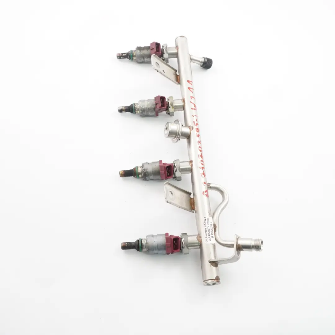 M271 Petrol Fuel Injector Rail to Mercedes W203 W211 Kompressor with Part number A2710702595 Mercedes W203 W211 Kompressor M271 Petrol Fuel Injector Rail - SKU A2710702595-1 - Part number A2710702595