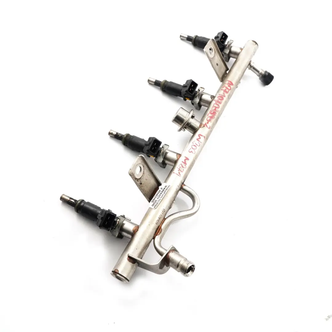  Inyectores Mercedes W203 M271 Riel de inyección combustible gasolina - SKU A2710703595-2 - Número de pieza A2710703595