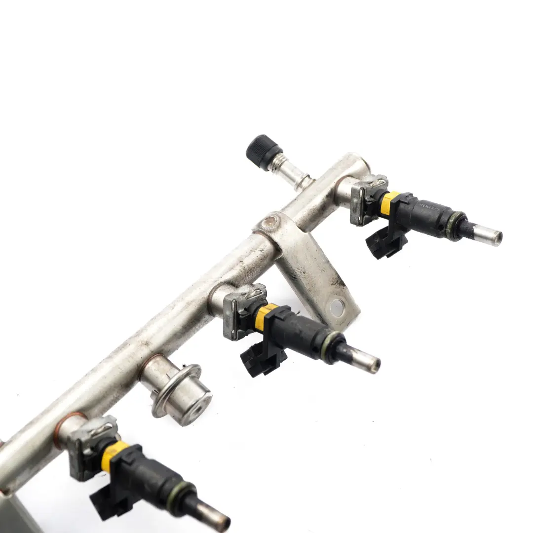 Injectors Mercedes W203 M271 Fuel Injection Rail Petrol Engine to with Part number A2710703595 Injectors Mercedes W203 M271 Fuel Injection Rail Petrol Engine - SKU A2710703595-2 - Part number A2710703595